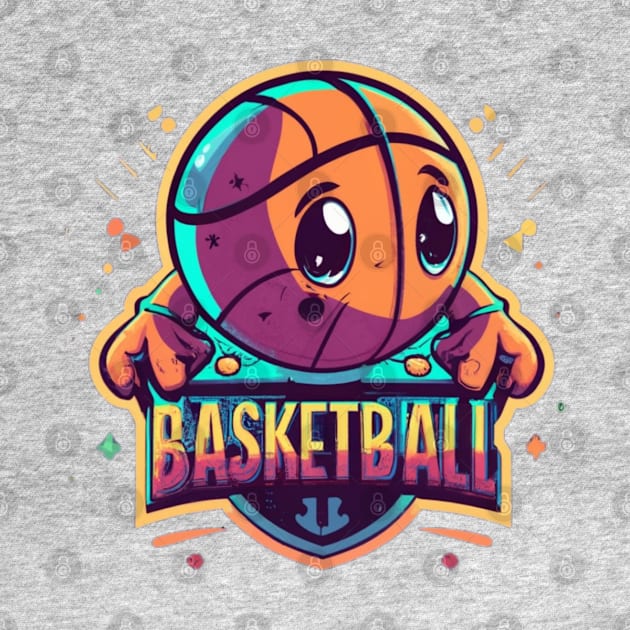 cute basketball by AOAOCreation